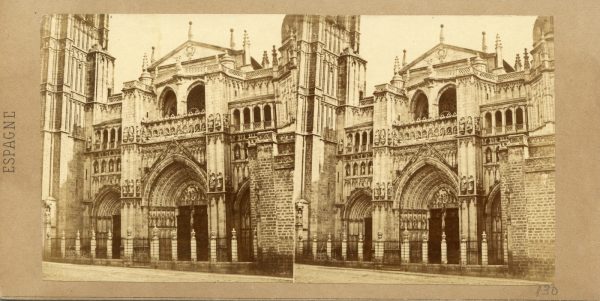 28 - 130 [a] - Eugène Sevaistre - La Puerta del Perdón en la Catedral de Toledo
