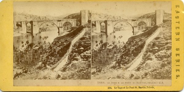 28 - 2664 - Jean Andrieu - El Tajo y el Puente San Martín, Toledo