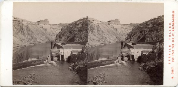 30 - 20917 - Alois Beer - España. Toledo. El Tajo desde el Puente de San Martín