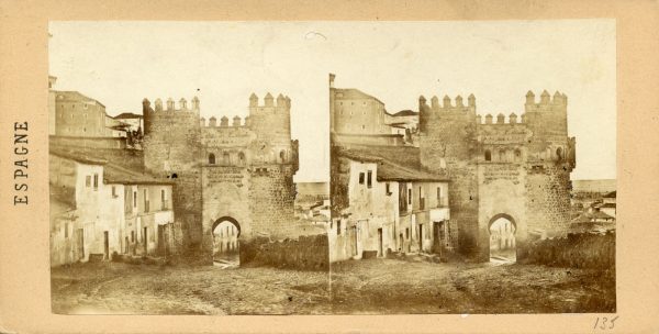 35 - 135 - Eugène Sevaistre - Interior de la Puerta del Sol en Toledo