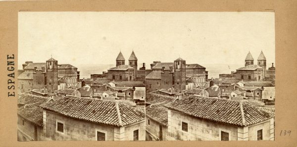 37 - 139 - Eugène Sevaistre - Las Covachuelas tomadas desde la Puerta del Sol en Toledo