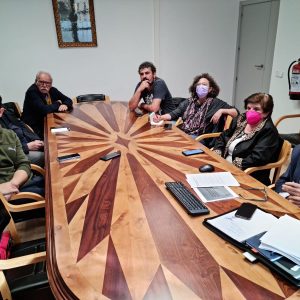 l Ayuntamiento se reúne con representantes vecinales del Casco Histórico para informar de nuevos proyectos de Fondos Europeos en materia de sostenibi