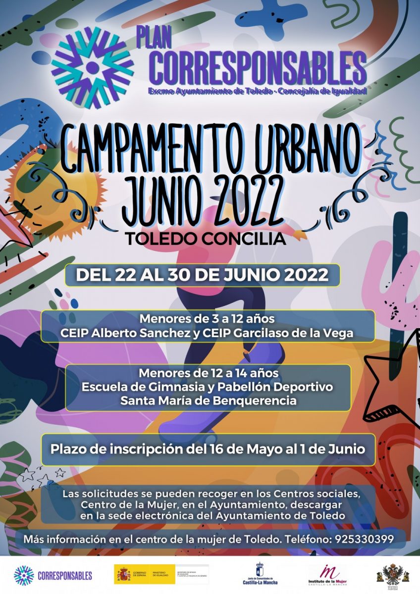 https://www.toledo.es/wp-content/uploads/2022/05/plan-corresponsable-campamento-urbano-mayo-2022-848x1200.jpg. CAMPAMENTO URBANO JUNIO 2022 “TOLEDO CONCILIA” GRATUITO.