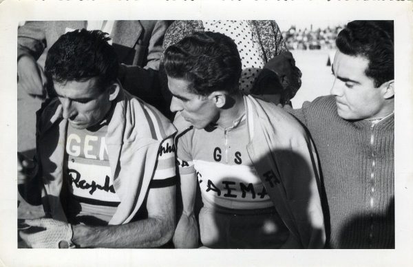 14_1958-10-XX - Bahamontes y Raphael Geminiani en Toledo