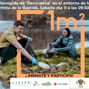 l Ayuntamiento colabora con Cruz Roja en la iniciativa ‘1 metro cuadrado contra la basuraleza’ que se celebra este sábado