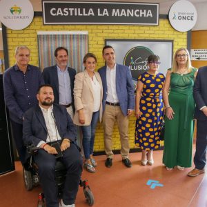 a alcaldesa participa en la Gala de entrega de los Premios Solidarios Castilla-La Mancha 2022 que promueve la ONCE