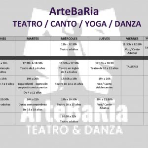 ArteBaria. Danza contemporánea de 14 a 18 años
