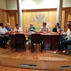 l estado de los proyectos de los presupuestos participativos centra el Consejo de Participación del Casco Histórico-Azucaica