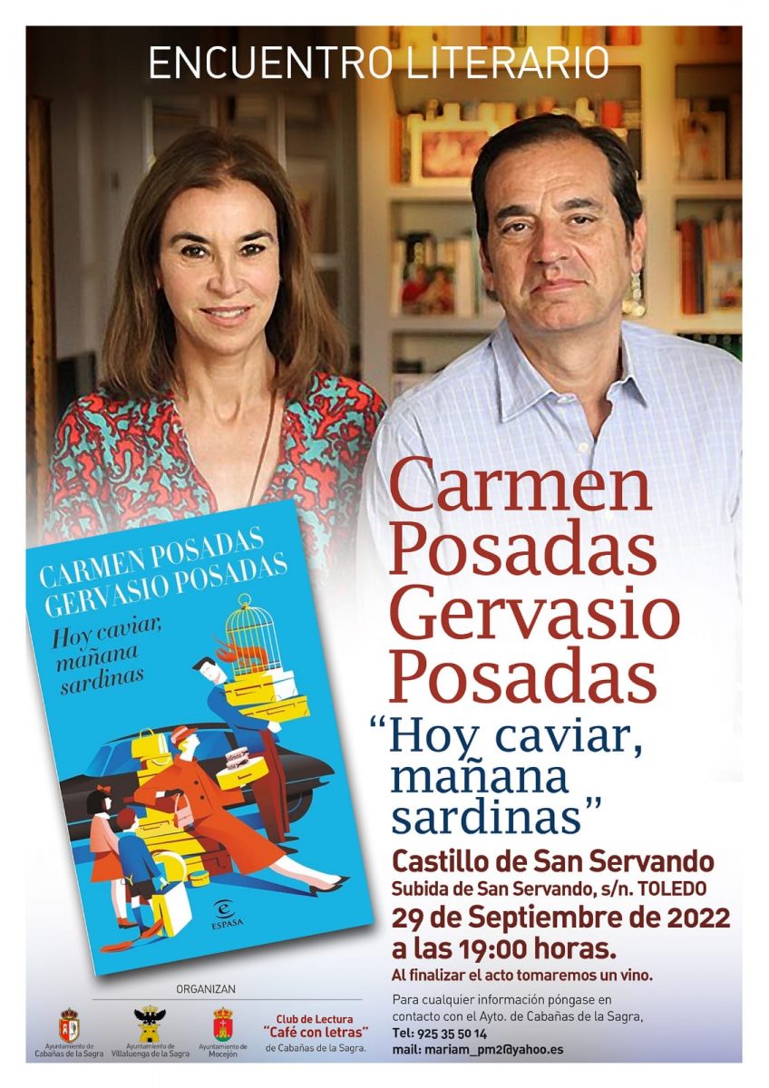 https://www.toledo.es/wp-content/uploads/2022/09/img-20220906-wa0008-848x1200.jpg. Presentación del libro “Hoy caviar, mañana sardinas” de Carmen Posadas