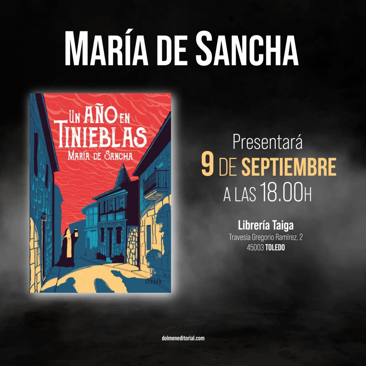 https://www.toledo.es/wp-content/uploads/2022/09/img-20220906-wa0022-1200x1200.jpg. Presentación del libro “Un año en tinieblas” de María de Sancha