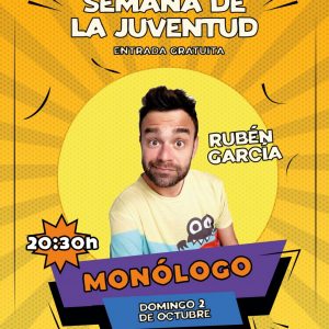 Monólogo de humor “RUBÉN GARCÍA”