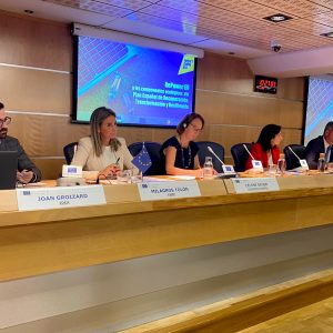 a alcaldesa aboga por mejorar la eficiencia energética de edificios y alumbrado municipal con la nueva aportación de los Fondos Europeos