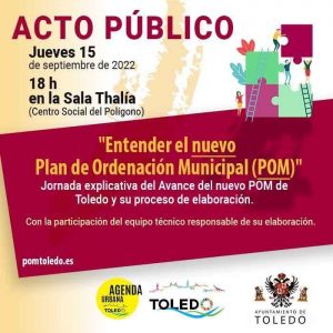 l Ayuntamiento compartirá este jueves con la ciudadanía las claves del nuevo Plan de Ordenación Municipal en la sala Thalía