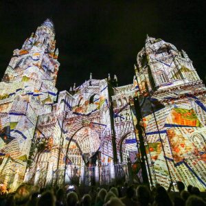 a alcaldesa destaca el éxito de ‘Luz Toledo’ y reafirma su apuesta por la cultura como dinamizador económico de la ciudad