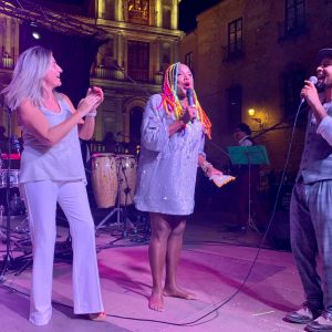 ilagros Tolón muestra una noche más su apoyo a la cultura y a la música en el XXV Festival Internacional de Jazz