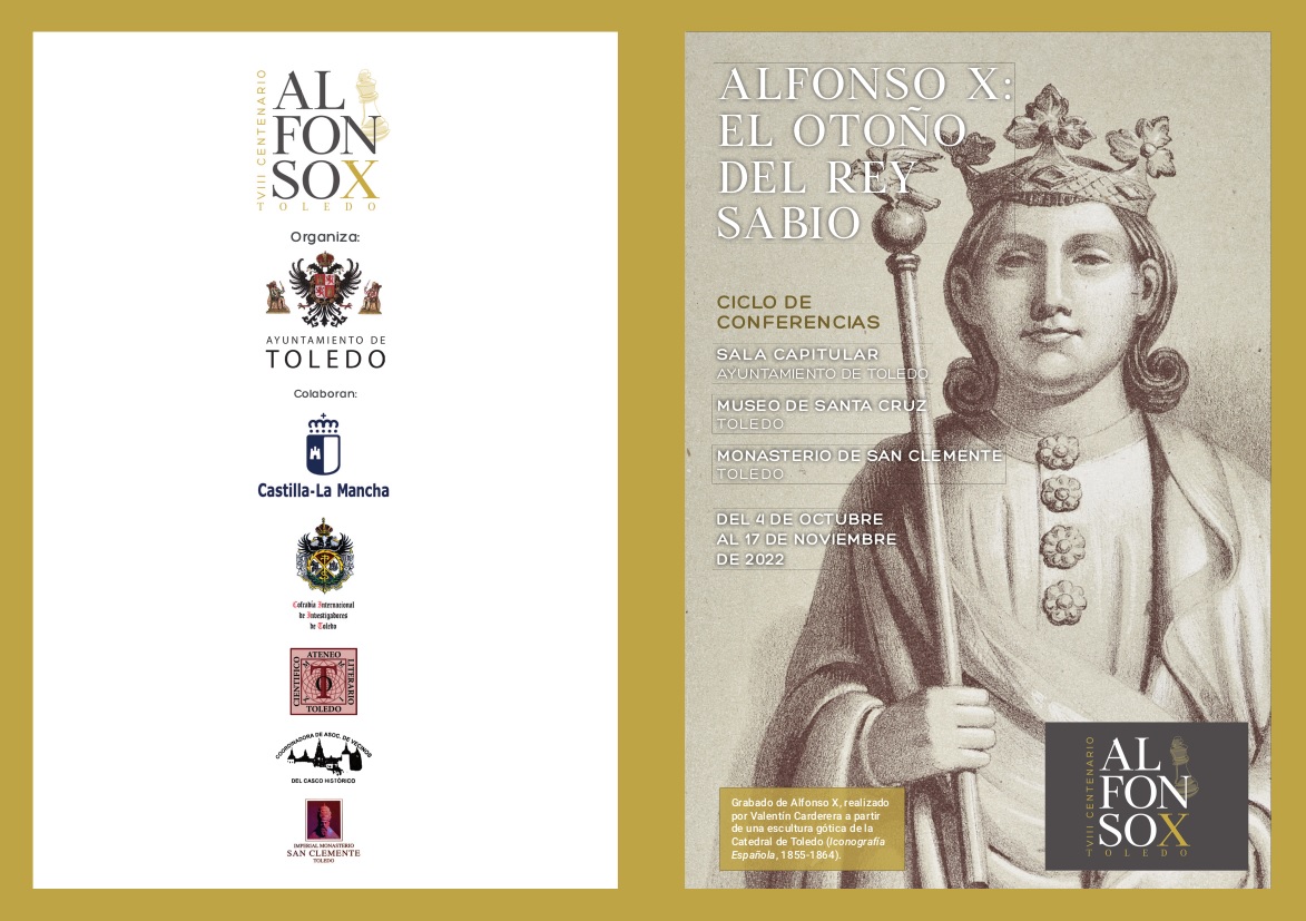 https://www.toledo.es/wp-content/uploads/2022/09/otono_conferencias_1.jpg. El Museo de Santa Cruz y el Monasterio de San Clemente acogen esta semana las conferencias del VIII Centenario de Alfonso X