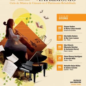 XIV JORNADAS DE MÚSICA Y PATRIMONIO: Dúo Belén Rodero y Mar Cano-Lassoo