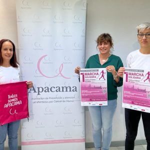 l Ayuntamiento apoya la celebración de la 1ª Marcha Nórdica Solidaria Contra el Cáncer de Mama que promueve Apacama