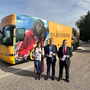 oledo acoge el autobús informativo del Ingreso Mínimo Vital este jueves y viernes frente a la Biblioteca Almudena Grandes