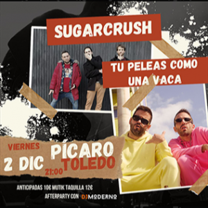 GRUPO CINCO NOTAS. SUGARCRUSH Y TU PELEAS COMO UNA VACA