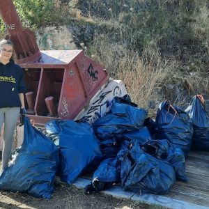 l Ayuntamiento colabora con el IES María Pacheco en la batida para la recogida de residuos en el entorno de Polvorines