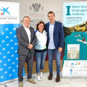 nos 200 palistas se darán cita en el I Open Nacional de Piragüismo Inclusivo que se celebra el domingo en Toledo