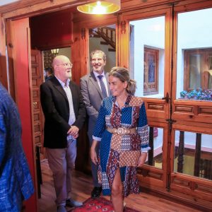 ilagros Tolón asiste a la reapertura del Hotel La Almunia de San Miguel “un ejemplo de la calidad e historia que ofrece Toledo”
