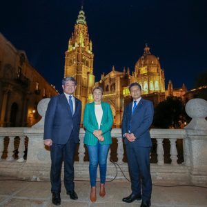 ilagros Tolón recibe al alcalde de Nara y adelanta la participación de Toledo en la Expo Universal de Japón de 2025