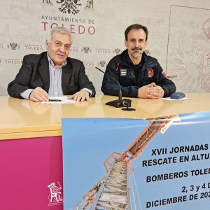 omberos de hasta diez comunidades autónomas se formarán del 2 al 4 de diciembre en Toledo en las XVII Jornadas de Rescate en Altura