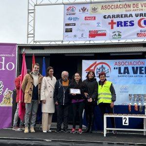 a Carrera Urbana Popular ‘Tres Culturas’ homenajea a la tricampeona de España en atletismo adaptado, Cristina Adrados