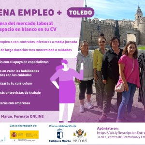 oledo contará en enero con una nueva convocatoria de “Entrena Empleo +” para mejorar la empleabilidad de una veintena de mujeres