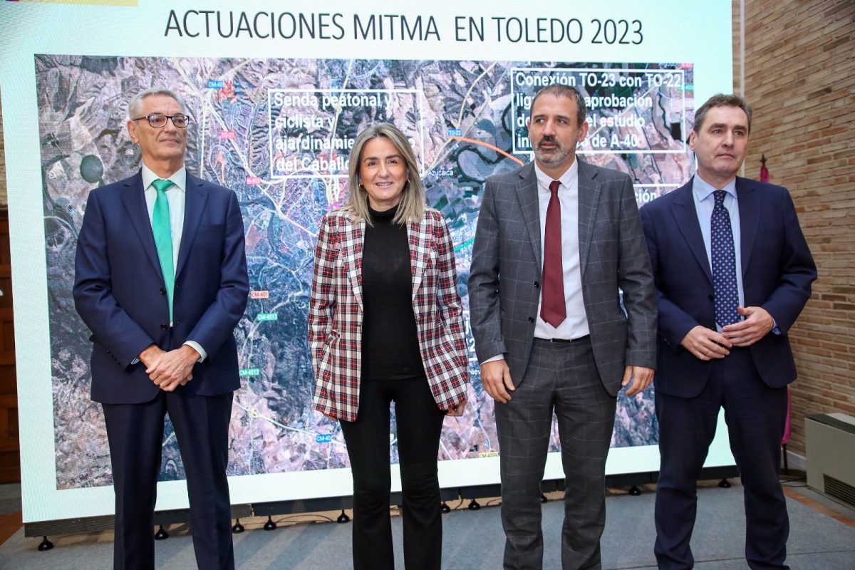 https://www.toledo.es/wp-content/uploads/2023/01/20230109_mitma_proyectos-1-1200x800.jpeg. Toledo avanza en movilidad urbana sostenible con las obras del tercer carril y los itinerarios biosaludables que comenzarán este año