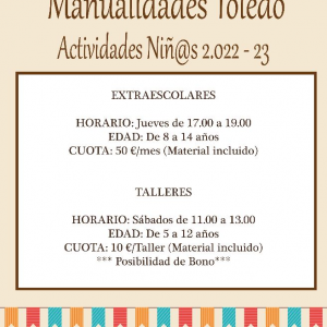 MANUALIDADES TOLEDO. Manualidades Infantiles – Carnavales