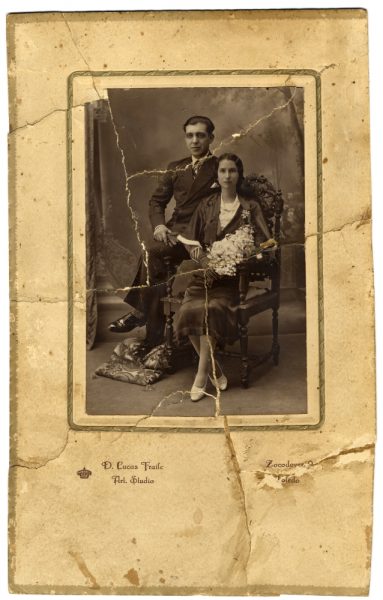 2-24_Hacia 1926-1930 - Retrato de una pareja - Foto de Daniel Lucas Garijo