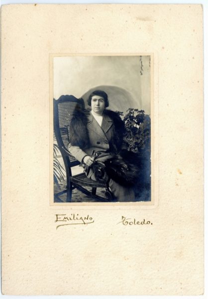 3-24_Hacia 1912-1914 - Retrato de una mujer - Foto de Emiliano Lucas Fraile