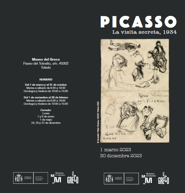 https://www.toledo.es/wp-content/uploads/2023/02/3b9a9102-4041-8dd2-fe6c-7bf88c13ea61.png. Museo del Greco. Exposición temporal “La visita secreta de Picasso, 1934”