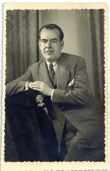 4-19_Hacia 1950-1960 - Retrato de un hombre - Foto de Daniel Lucas Garijo