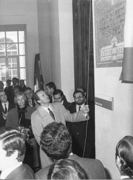 56 - 1986-01-07_Inauguración del edificio del Nuncio Nuevo como sede de la Consejería de Economía_Foto Carvajal