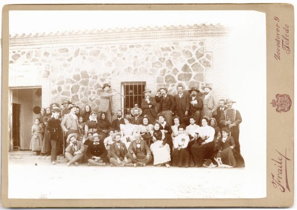 6-04_1900 - Grupo de profesores del Instituto de Toledo en Hontanar - Foto de Pedro Lucas Fraile