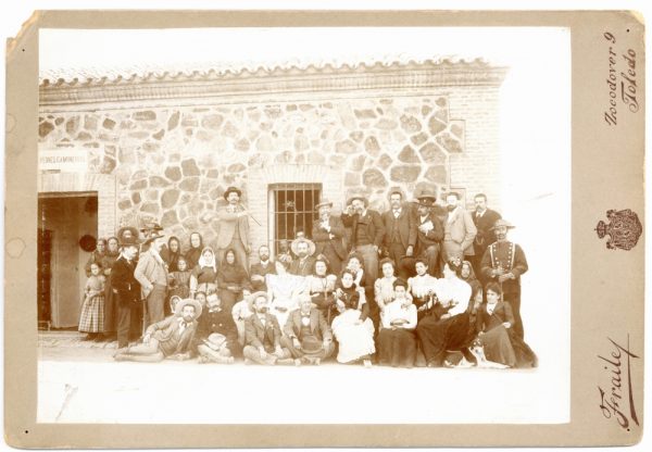 6-05_1900 - Grupo de profesores del Instituto de Toledo en Hontanar - Foto de Pedro Lucas Fraile