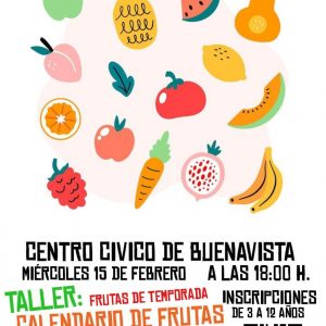 Taller: Frutas de temporada