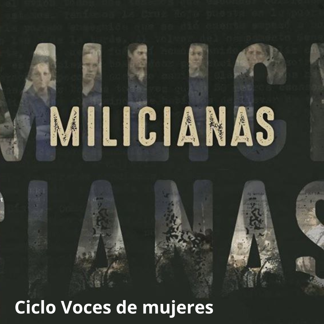 https://www.toledo.es/wp-content/uploads/2023/02/7-marzo.-milicianas.png. Biblioteca de Castilla-La Mancha. Ciclo Voces de mujeres. Charla con Tania Balló y proyección del documental “Las Milicianas”