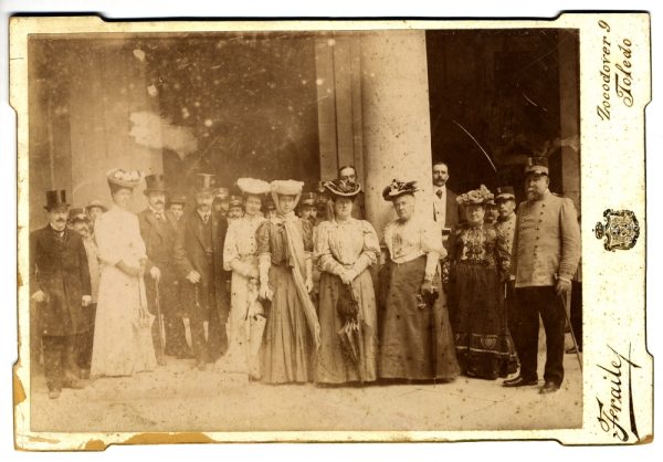 9-02_1906 - Visitantes ilustres en la Academia de Infantería - Foto de Pedro Lucas Fraile