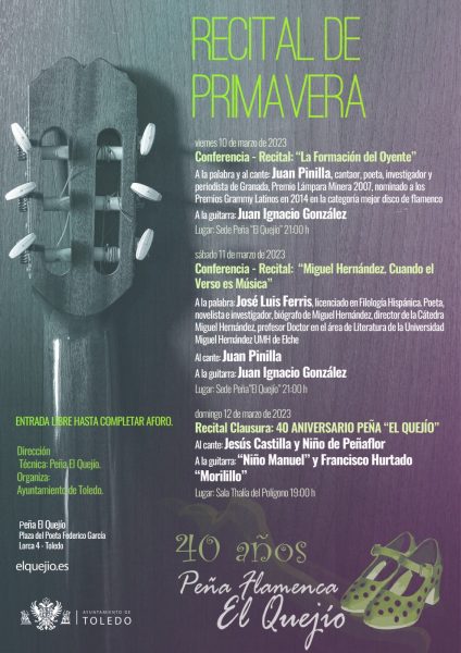 Program Recital Primavera Flamenco