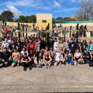 ás de 60 atletas de toda España participan en Toledo en la V Carnival Battles de calistenia celebrada con el apoyo del Ayuntamiento