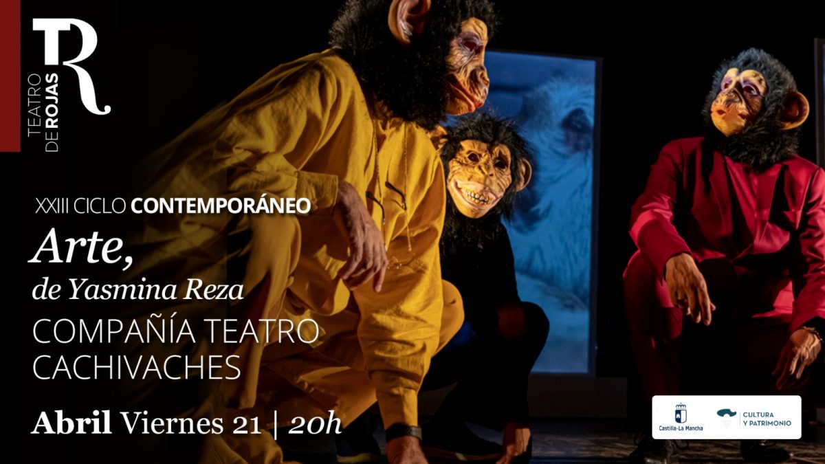 https://www.toledo.es/wp-content/uploads/2023/03/24-pantallas-contemporaneo_23_arte-1200x675.jpg. Teatro Rojas. XXIII Ciclo Contemporáneo. “Arte” Compañía Teatro Cachivaches