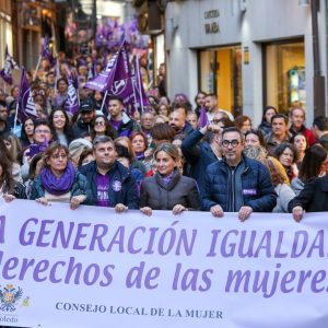 oledo sale a la calle en el Día Internacional de la Mujer para reivindicar una sociedad más igualitaria y libre de estereotipos