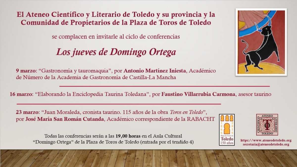 https://www.toledo.es/wp-content/uploads/2023/03/905ef155-b9b3-424a-b94d-de9a9fe44a7d-1-1200x675.jpeg. Ciclo de conferencias “Los Jueves de Domingo Ortega”