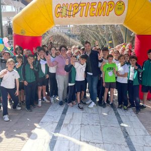 l Parque de la Vega acoge el VIII Maratón Solidario de Toledo organizado por el Colegio Virgen del Carmen con apoyo del Ayuntamiento