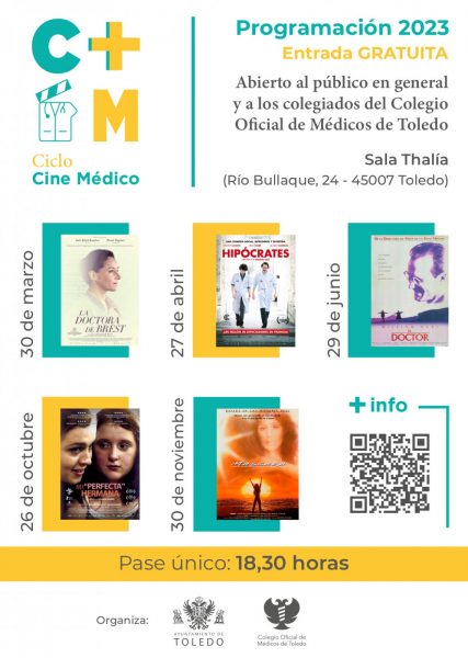 Cartel Ciclo de Cine Médico